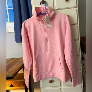 NWT Size Small Vineyard Vines 1/2 Zip funnel neck fleece